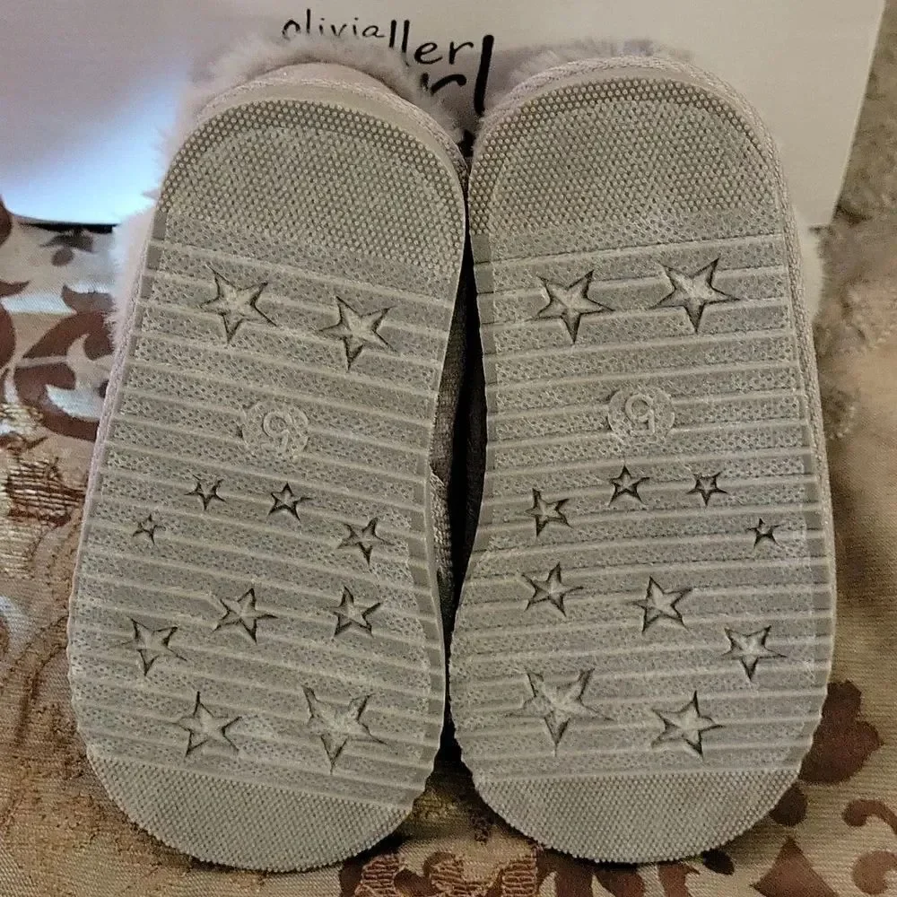 BRAND NEW OLIVIA MILLER  BUTTERFLY TODDLER GIRLS BOOT